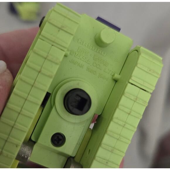 Lot 4 Vtg G1 Transformers Devastator Constructions 1984 Japan Green Dump Truck - Picture 8 of 11